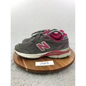 New Balance 990v3 Breast Cancer Awareness Shoes Womens 9.5 2A Narrow W990KM3